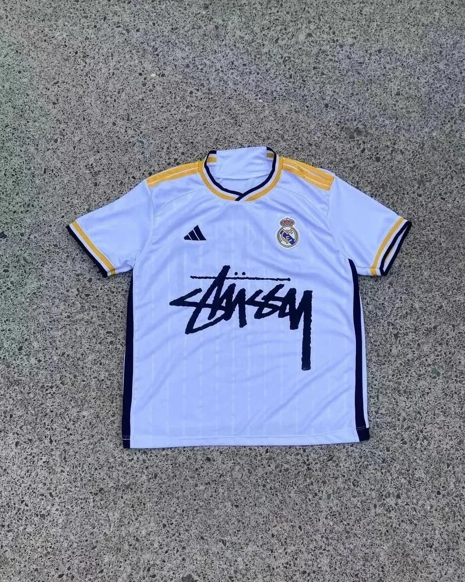 Adidas x Stussy Real Madrid Jersey White