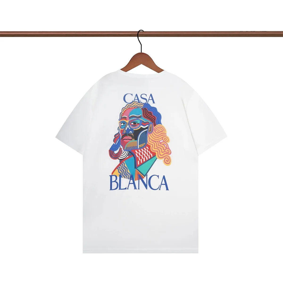 Casa Blanca White Graphic T-Shirt