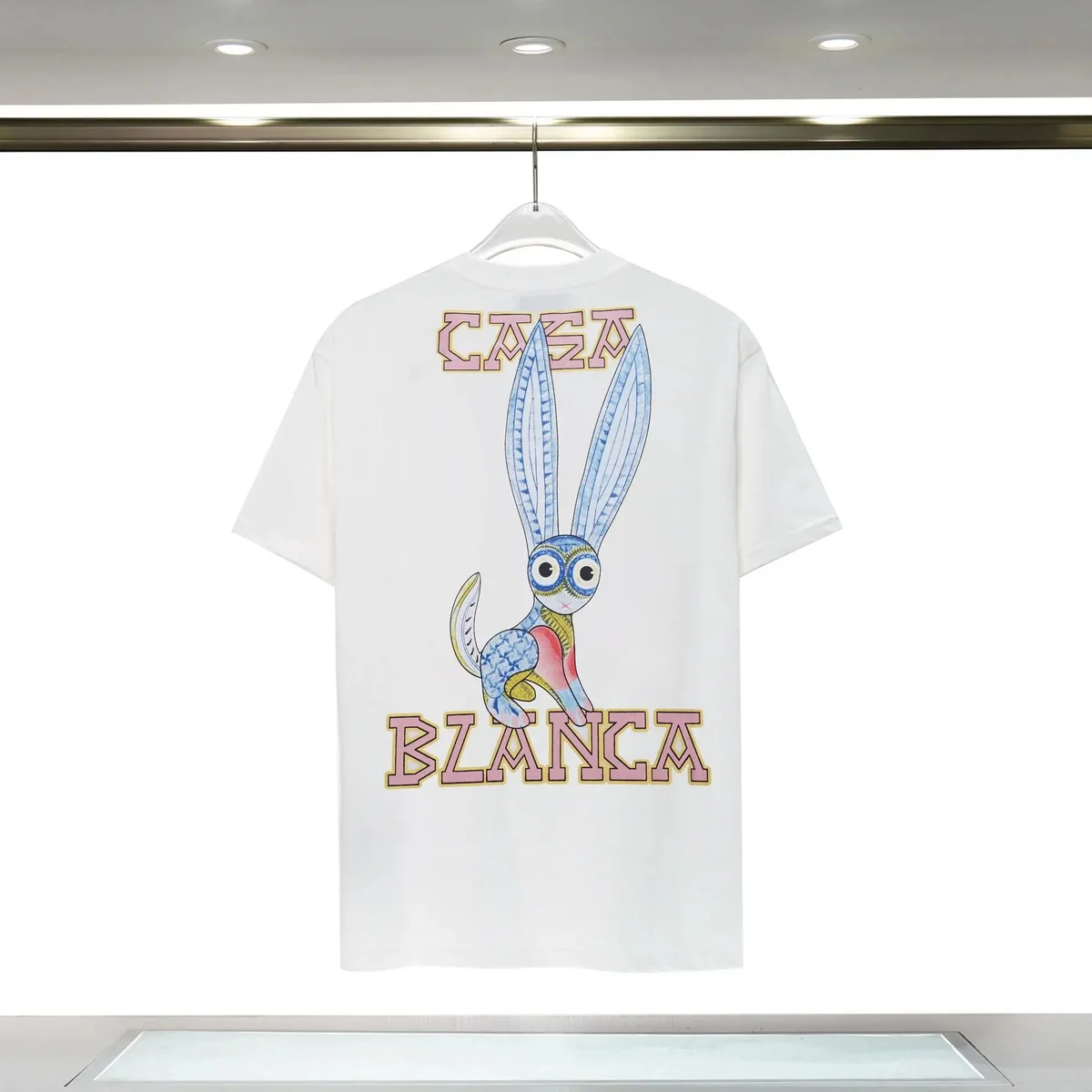 White Casa Blanca Graphic T-Shirt