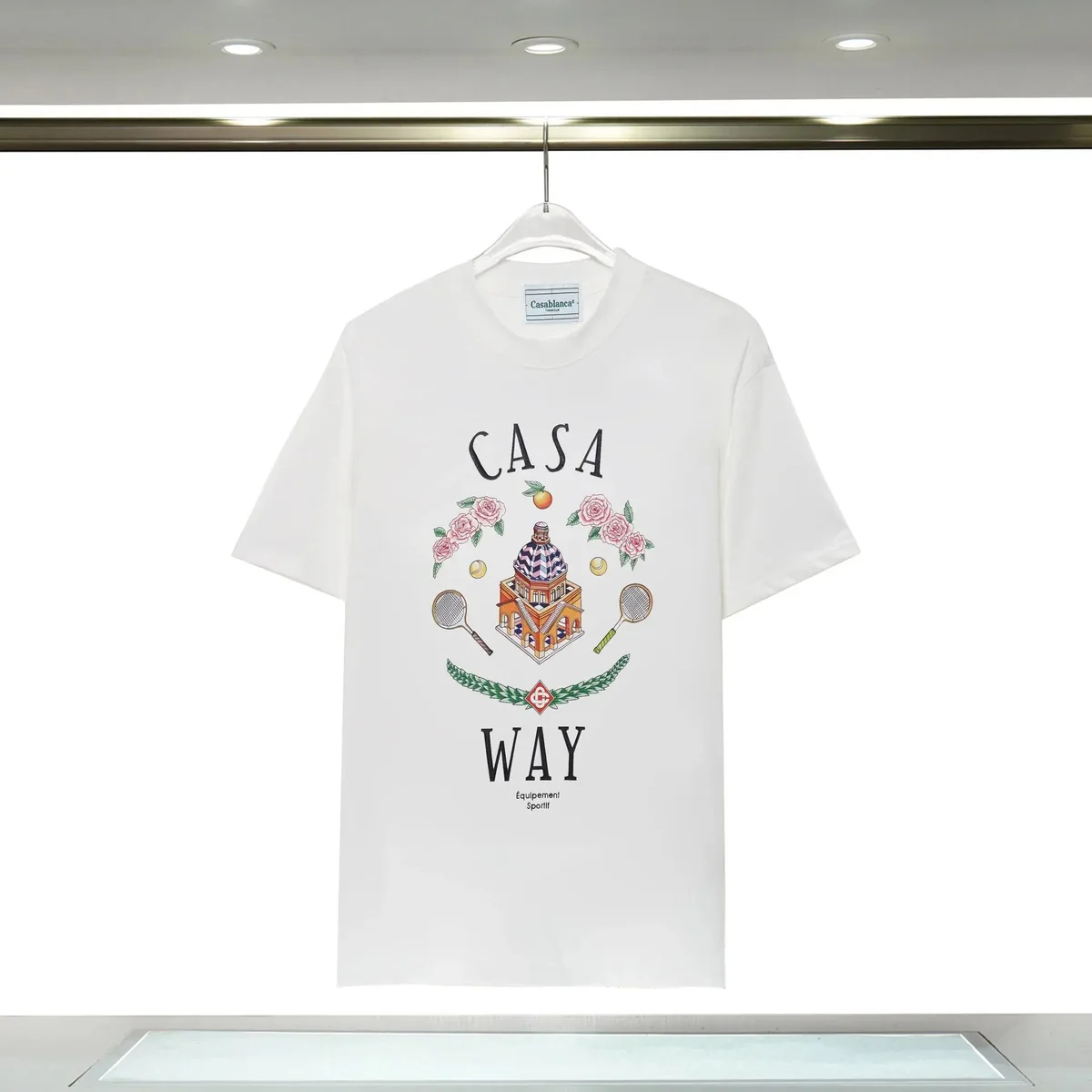 Casablanca Casa Way White T-Shirt
