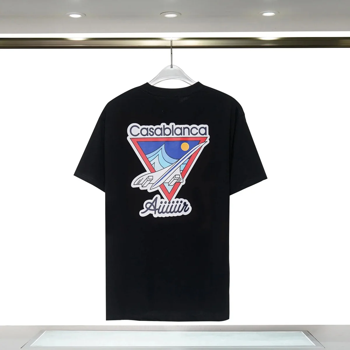 Casablanca 'Aiiiiir' Black T-Shirt