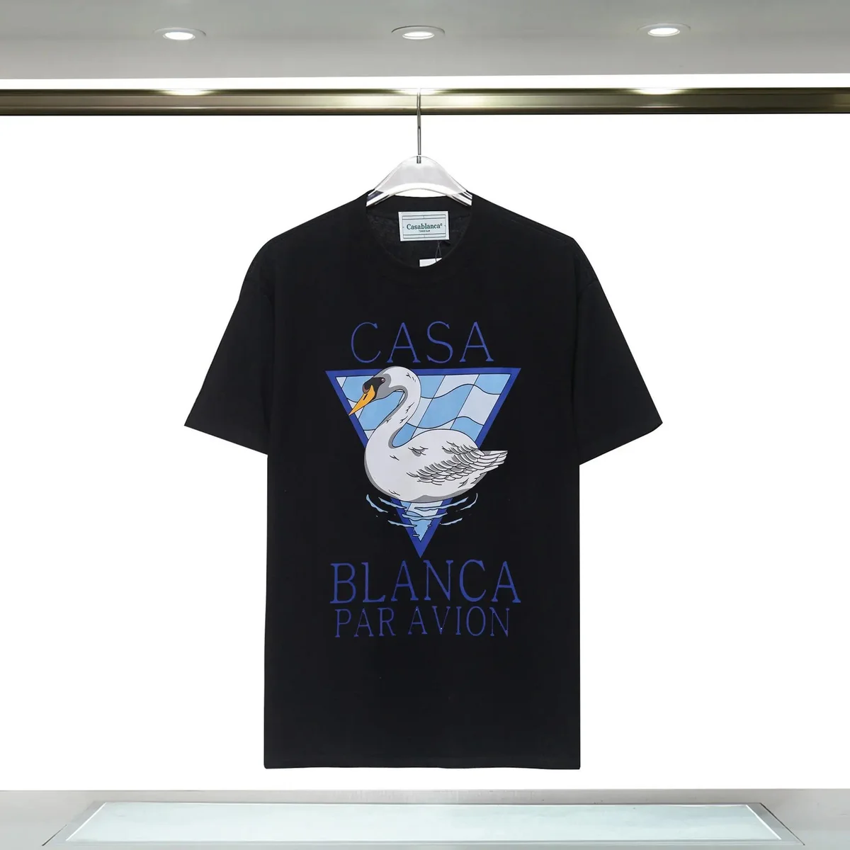 Casablanca CASA BLANCA PAR AVION Black T-Shirt