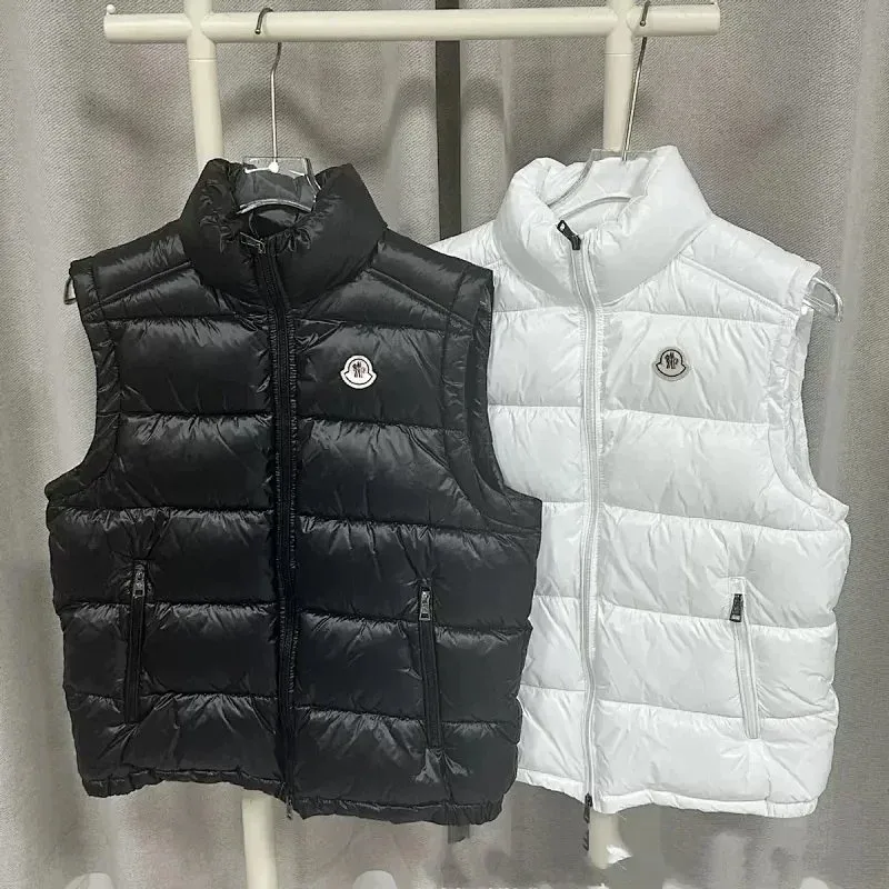Moncler Black & White Puffer Vest