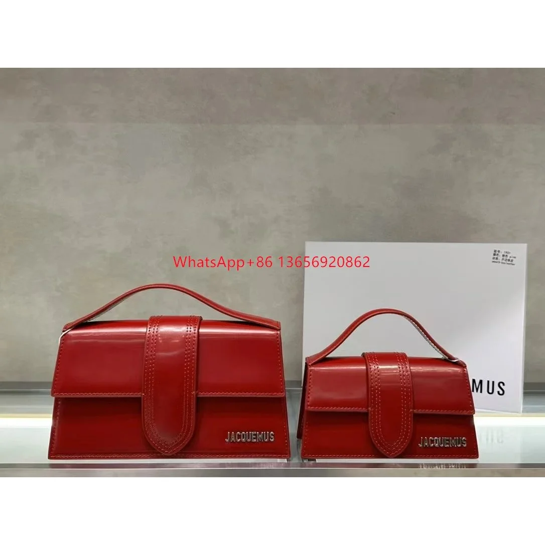 Jacquemus Le Chiquito Red Leather Handbag