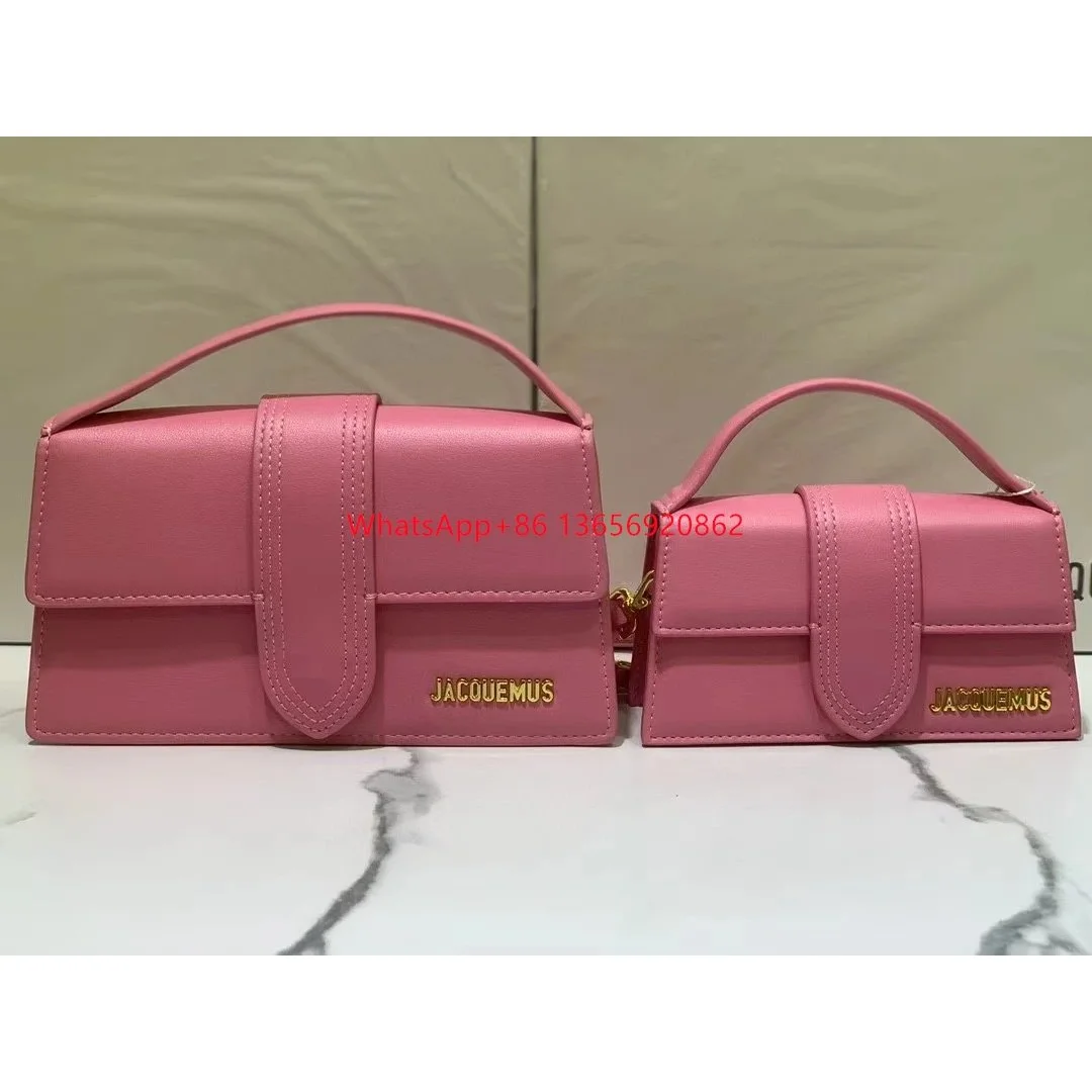 Jacquemus Mini Bag Pink Leather Handbag