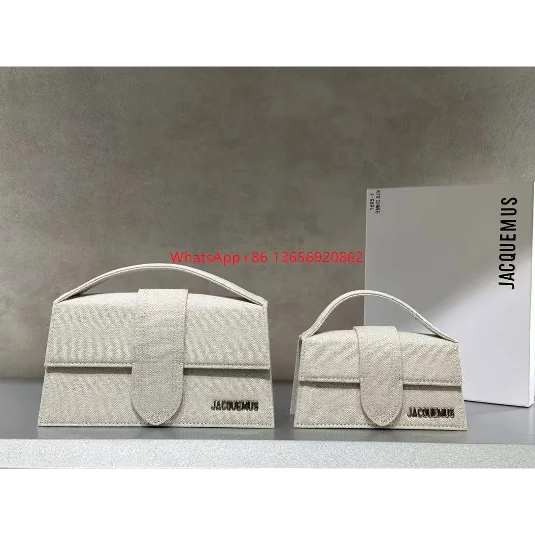 Jacquemus Le Chiquito White Canvas Handbag