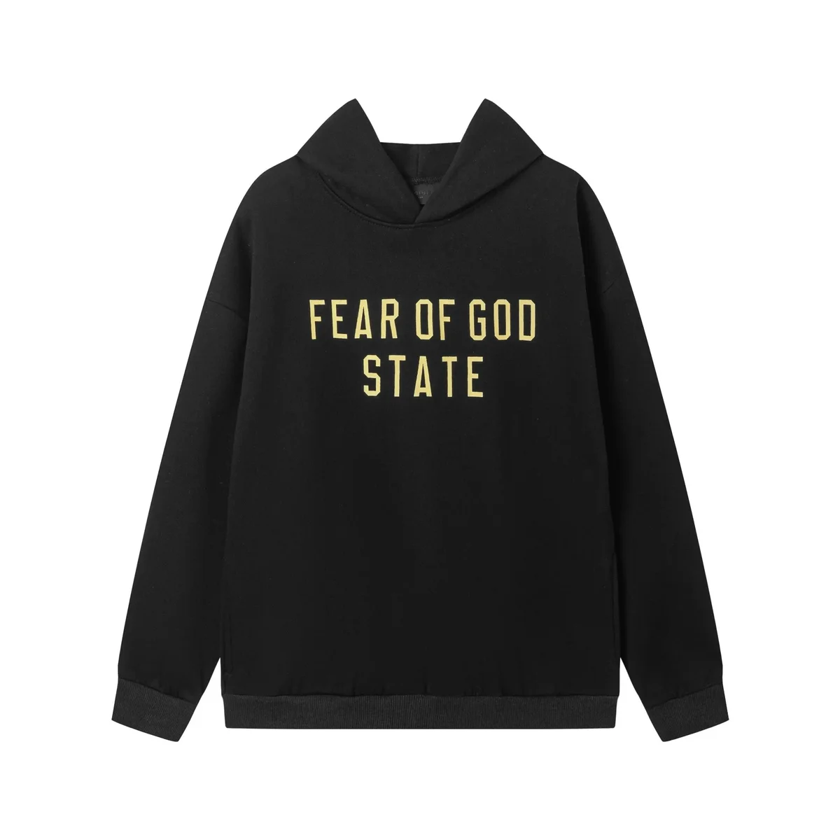 Fear of God Essentials FEAR OF GOD STATE Black Hoodie