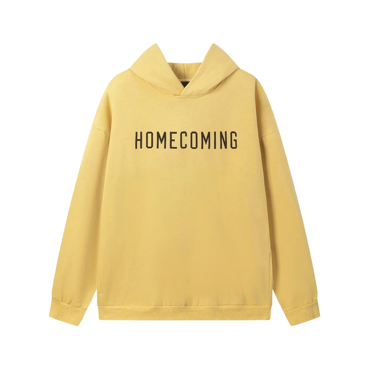 D-2 Yellow Hoodie 'HOMECOMING' Sweatshirt