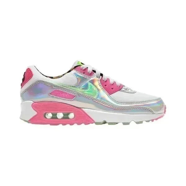 Nike Air Max 90 Holographic Pink Sneakers