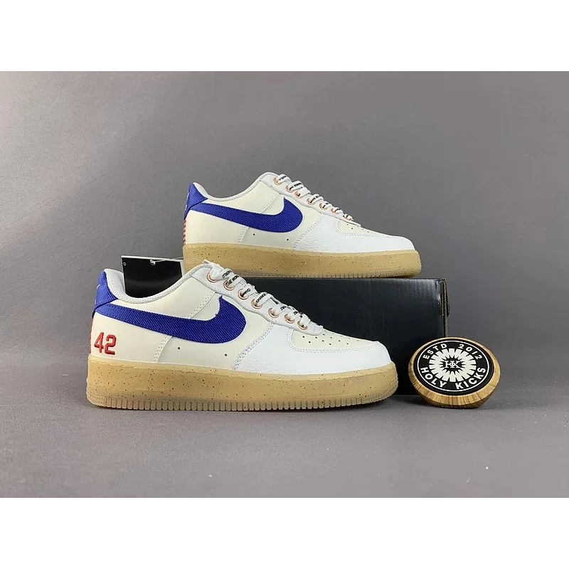 Nike Air Force 1 White/Blue Sail Sneakers