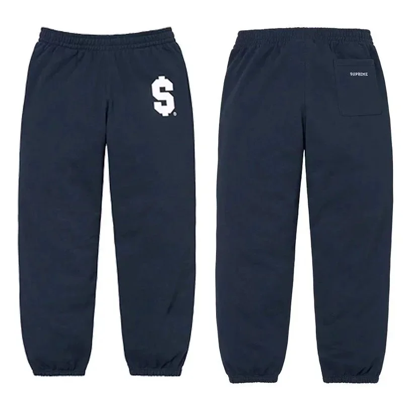 Supreme $ Sweatpants Navy
