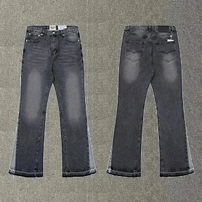 Jeans 636 Black Grey Flare Jeans