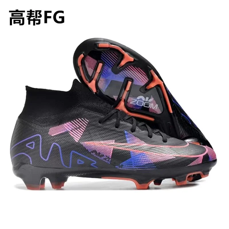 Nike Mercurial Superfly FG Black/Pink Soccer Cleats