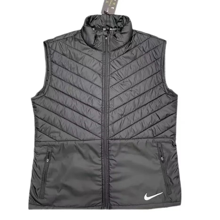 Nike NK Black Puffer Vest Sporty