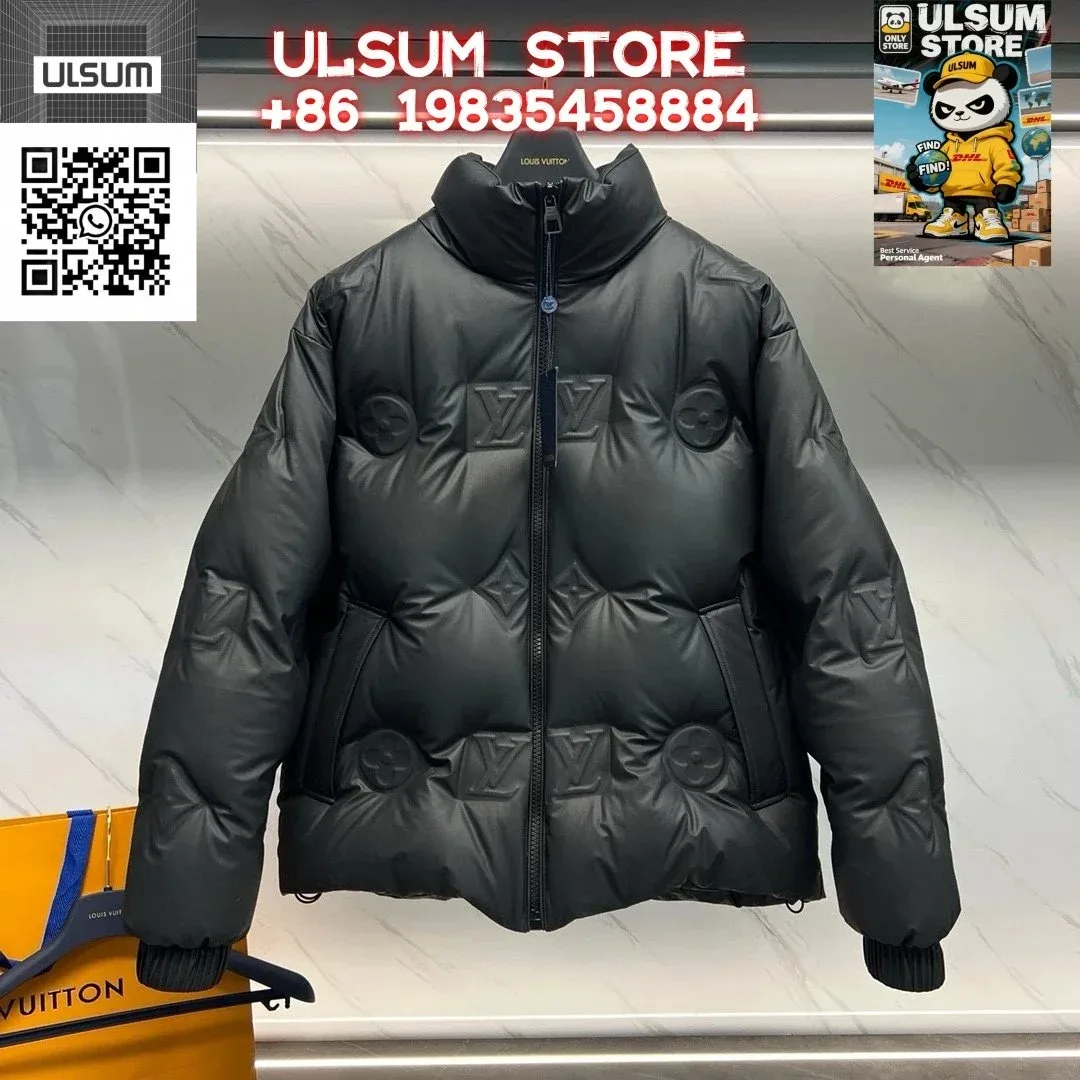 Louis Vuitton LV Trainer Black Puffer Jacket