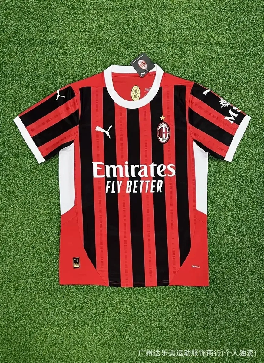 Puma AC Milan Home Jersey Red/Black