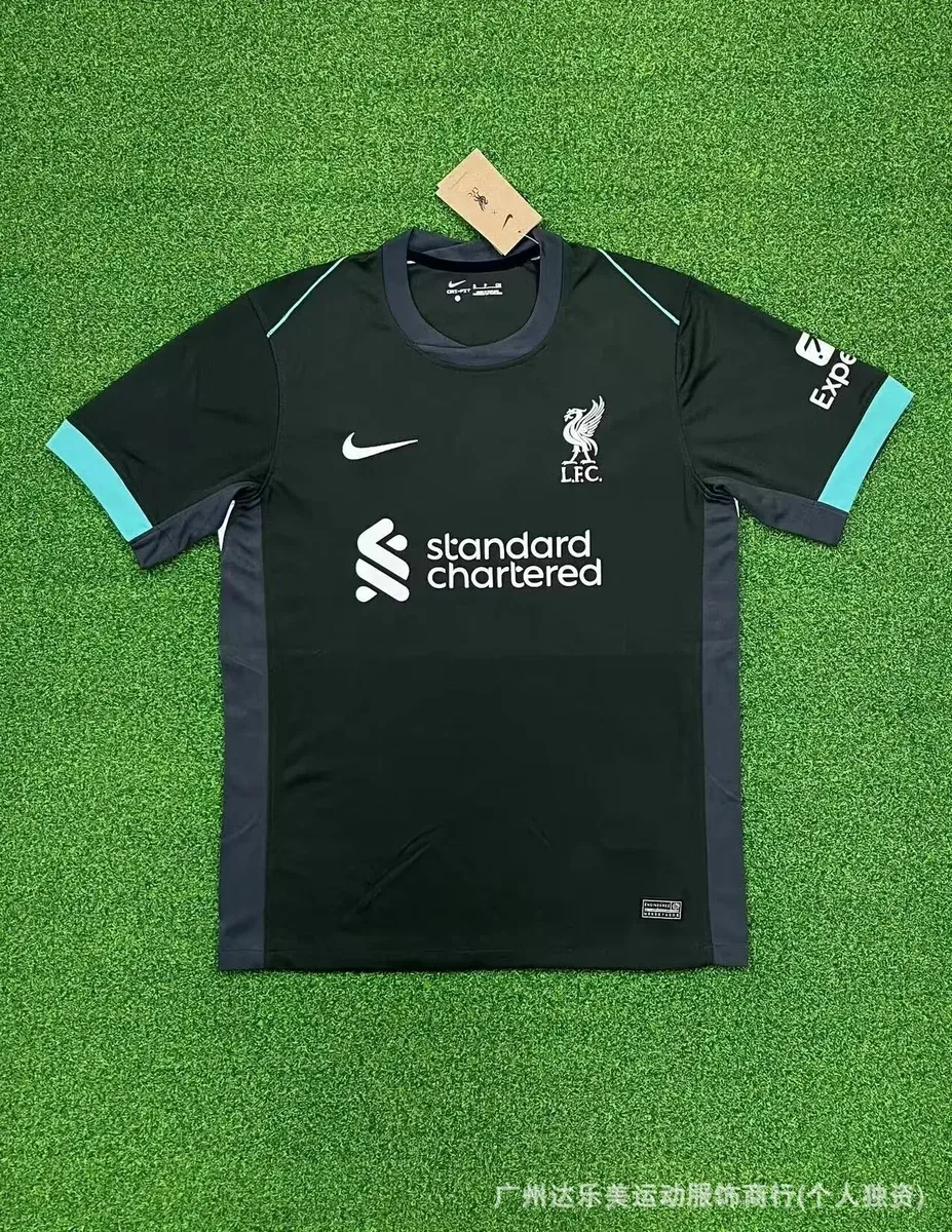 Nike Liverpool客 Jersey Black Football Shirt