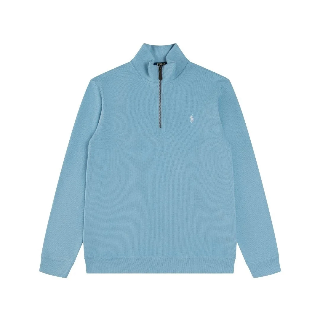 Polo Ralph Lauren Classic Logo Light Blue Sweater