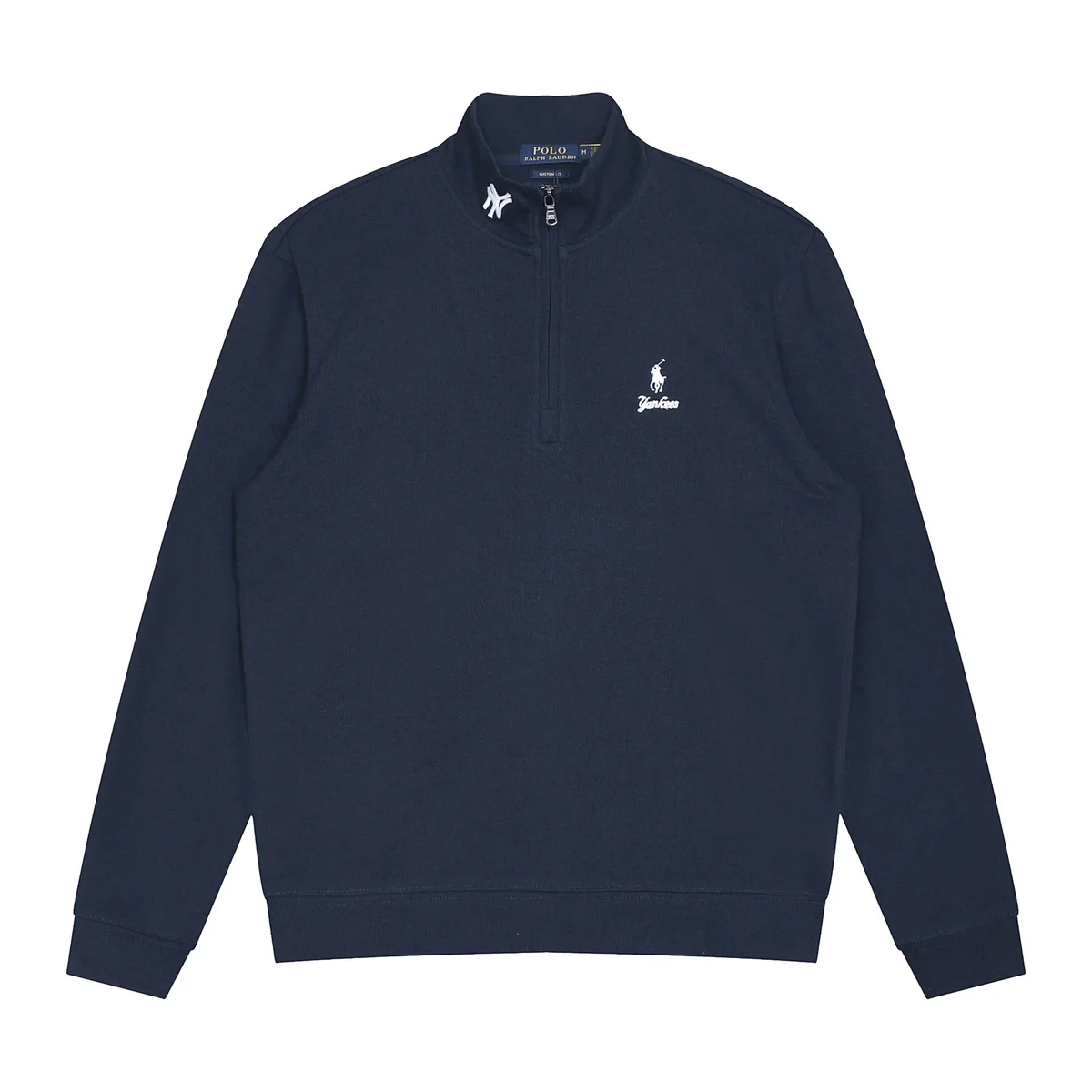 Polo Ralph Lauren New York Yankees Navy Half-Zip Sweater