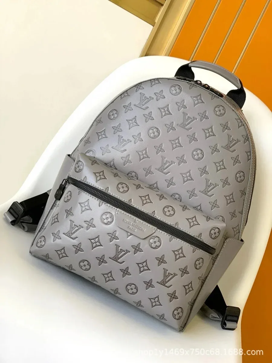 Louis Vuitton Neverfull Monogram Backpack Silver