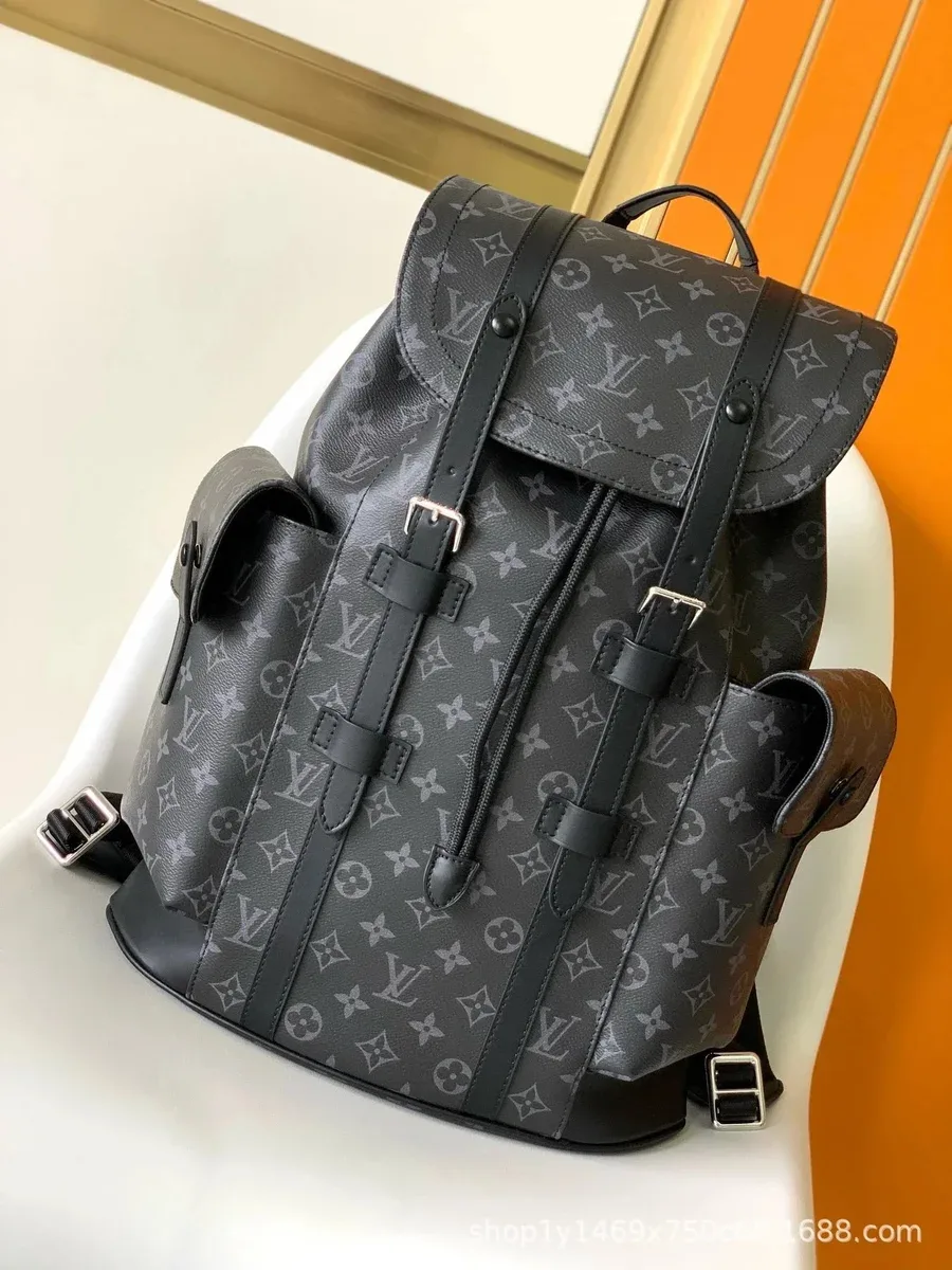 Louis Vuitton Tabi Monogram Backpack Black