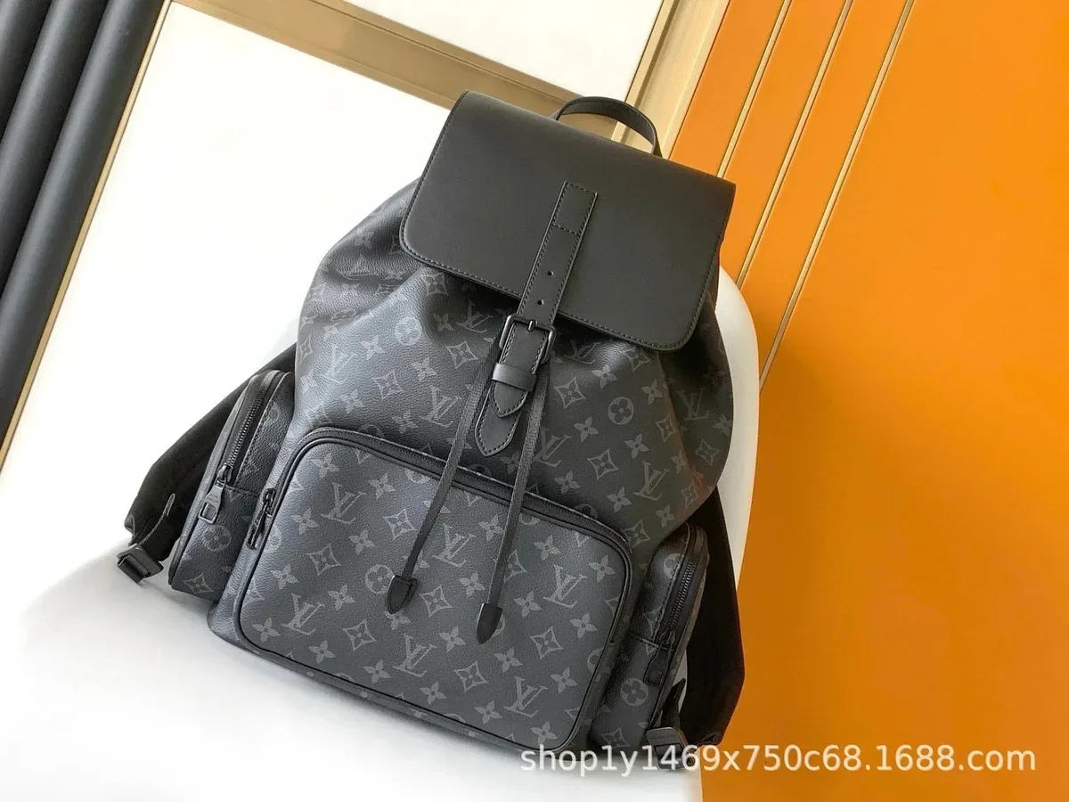 Louis Vuitton Neverfull Monogram Backpack Black