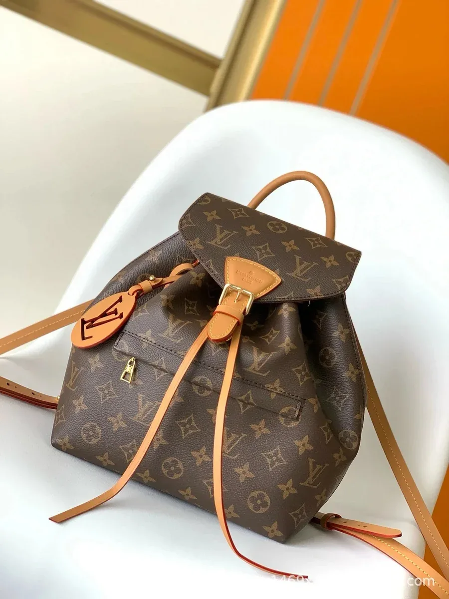 Louis Vuitton Monogram Mini Backpack Brown