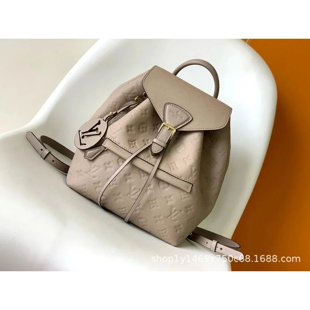 Louis Vuitton Neverfull Monogram Backpack Beige