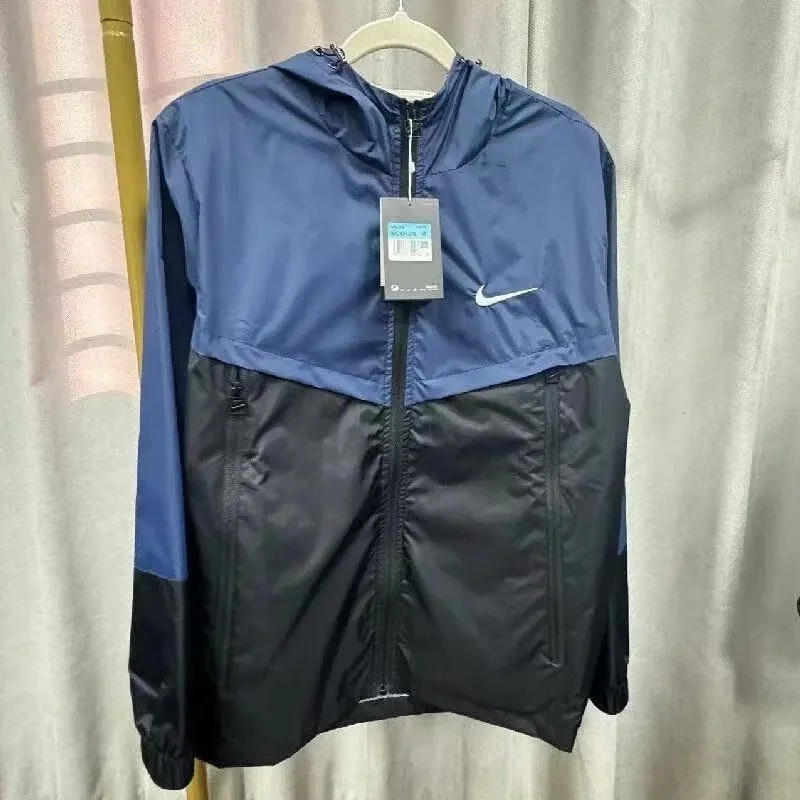 Nike Air Force 1 Windbreaker Jacket Blue/Black