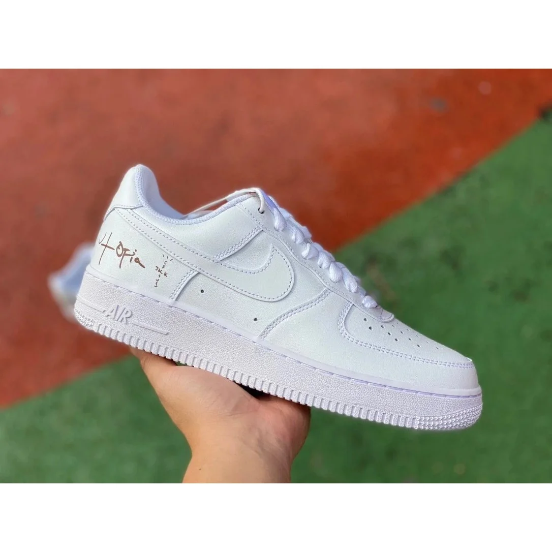 Nike Air Force 1 White 'Travis Scott' Sneakers