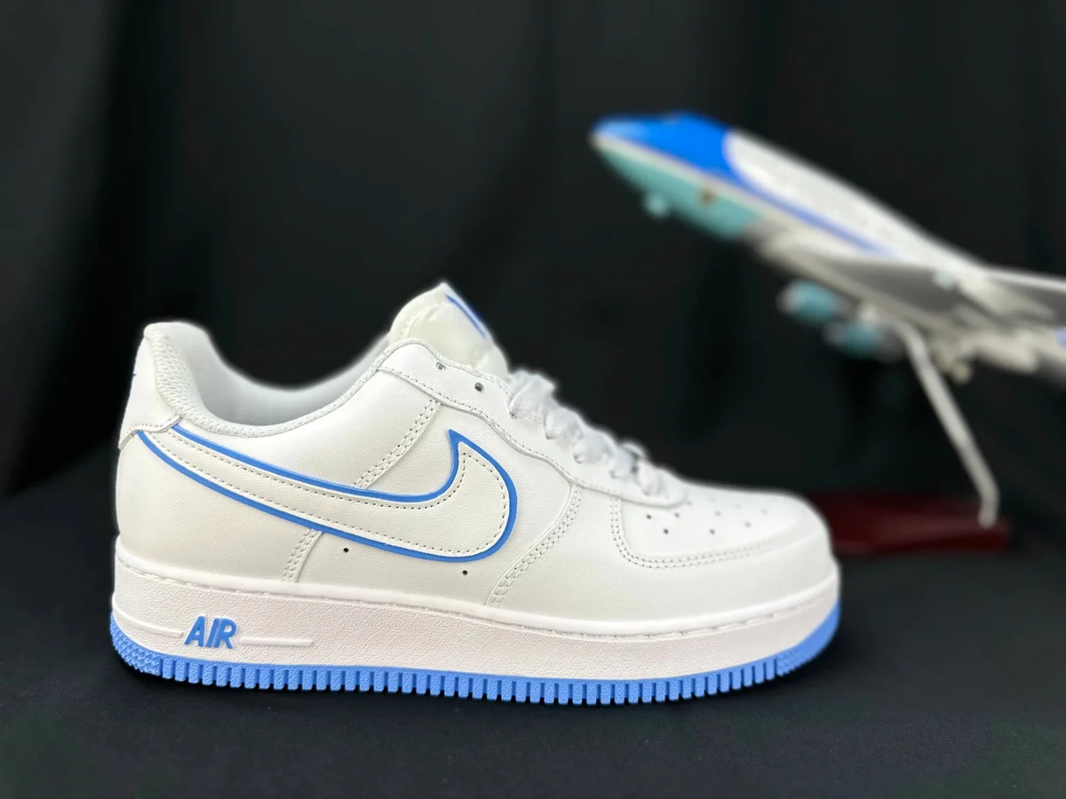 Nike Air Force 1 Sail/University Blue Sneakers