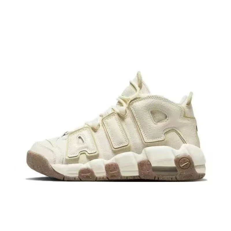 Nike Air More Uptempo Sail/University Red Sneakers