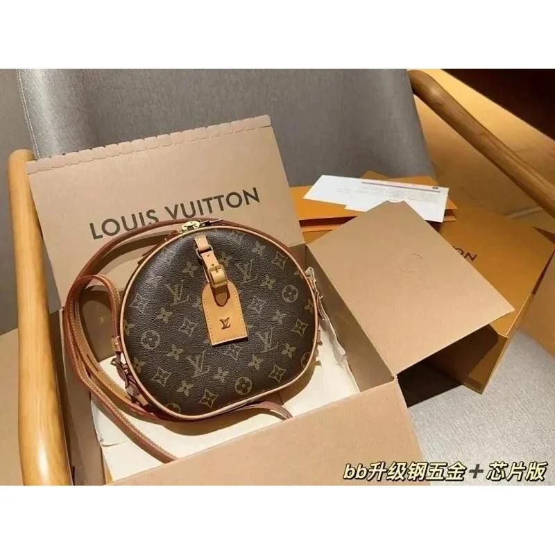 Louis Vuitton Neverfull Monogram Round Bag
