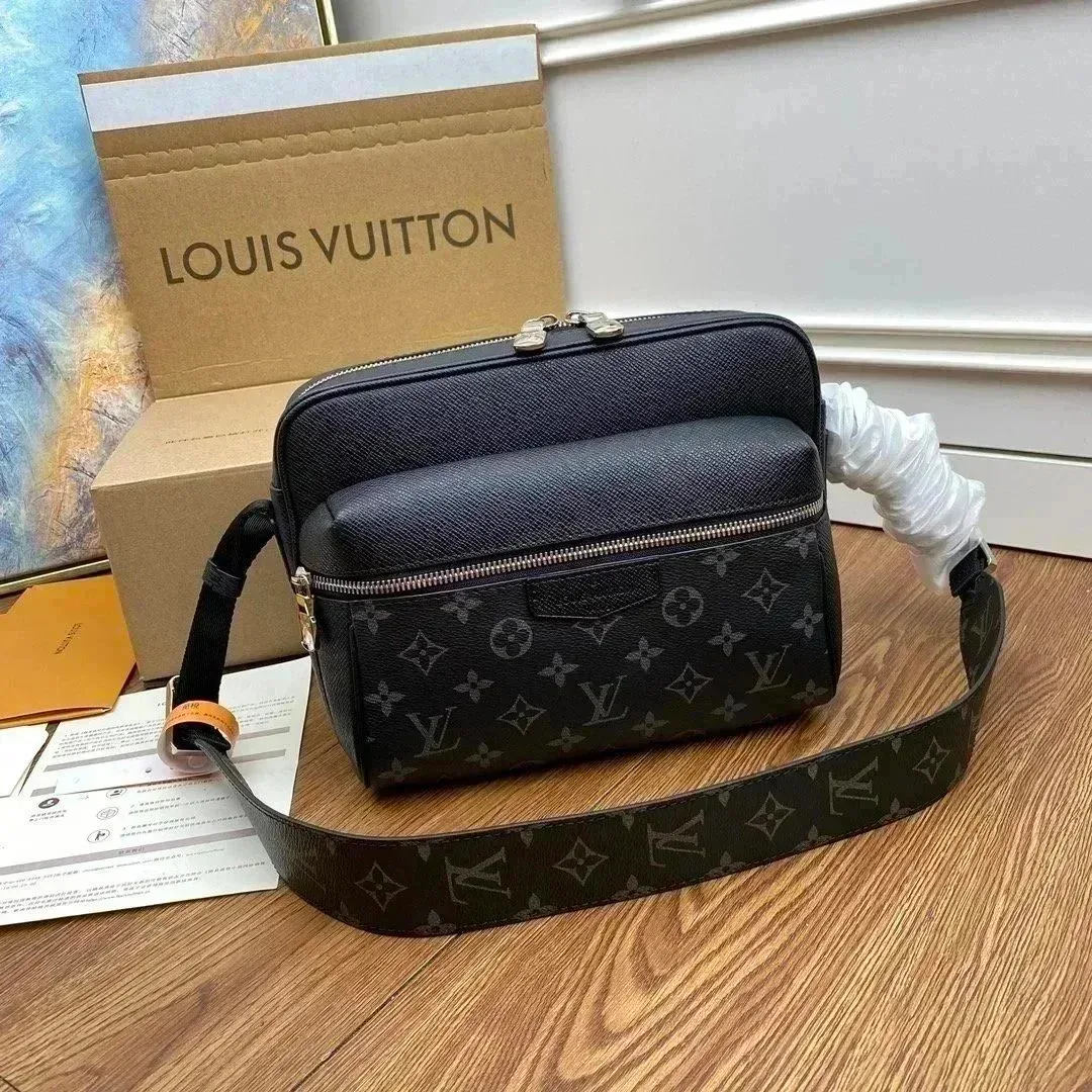Louis Vuitton Tabi Monogram Crossbody Bag Black