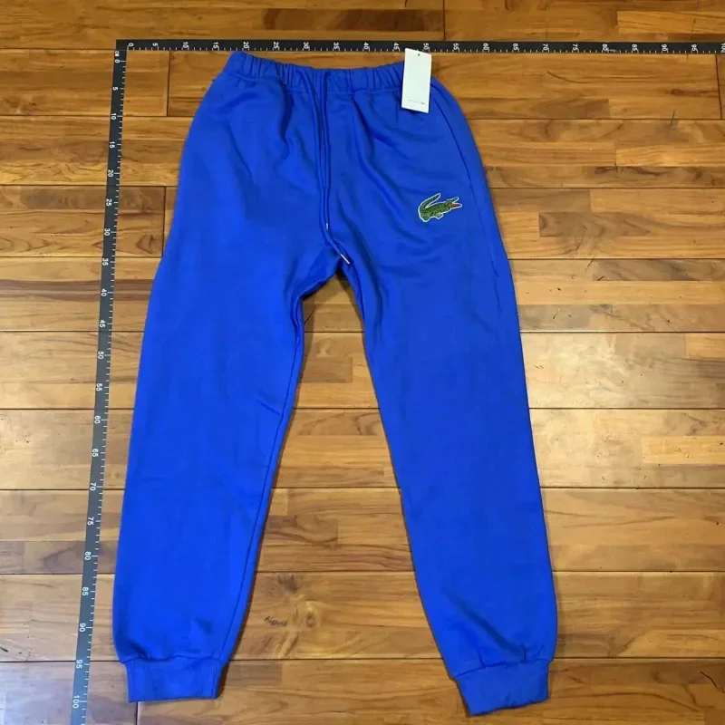 Lacoste Blue Crocodile Logo Sweatpants