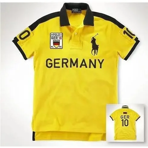 Polo Ralph Lauren Germany 10 Polo Shirt Yellow