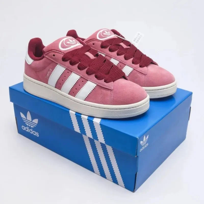 Adidas Adidas Campus Pink/White Sneakers Pink - 1