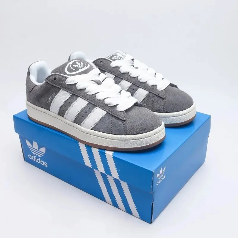 Adidas Campus Grey/White Sneakers