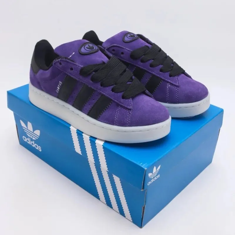 Adidas Campus Purple Black Sneakers