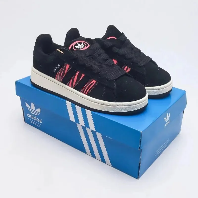 Adidas Campus 17 Black/Pink Sneakers