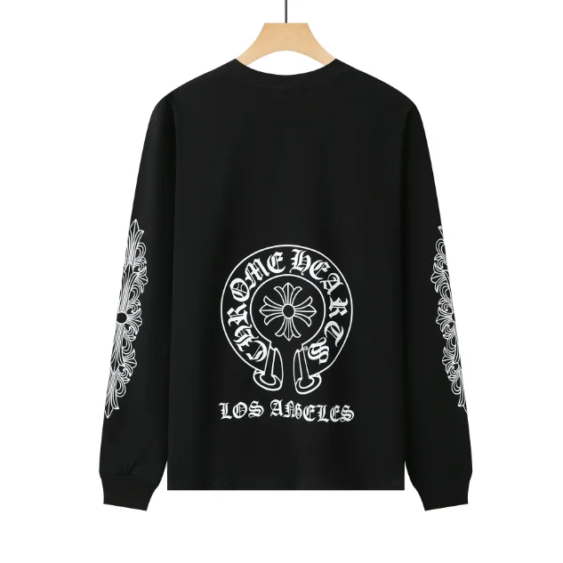 Chrome Hearts CH Cross Black Long Sleeve T-Shirt