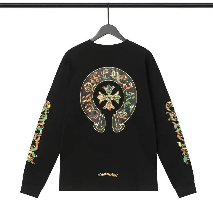 Chrome Hearts CH Cross Black Long Sleeve T-Shirt