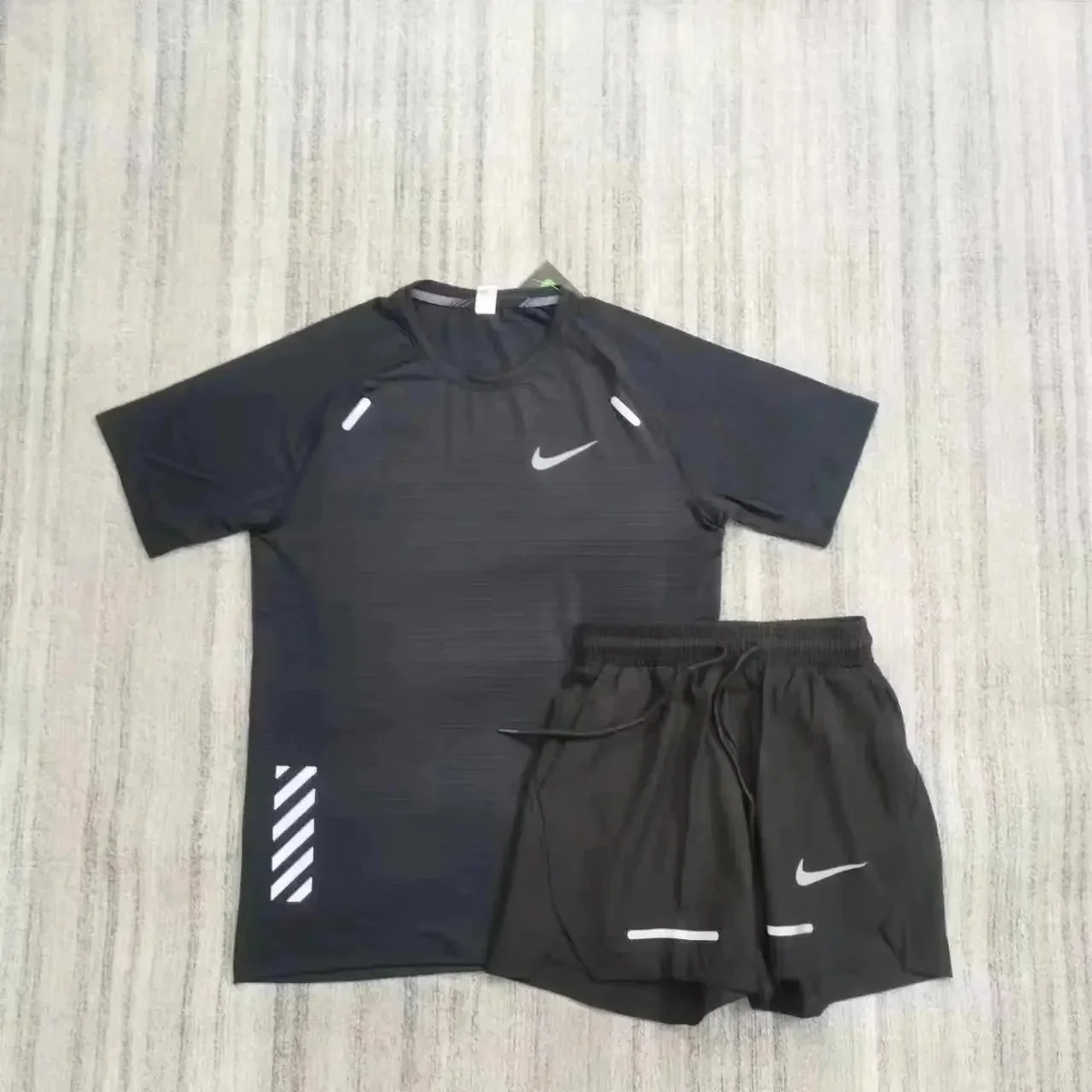 Nike Air Zoom '反光2' Set Black Shorts & T-Shirt