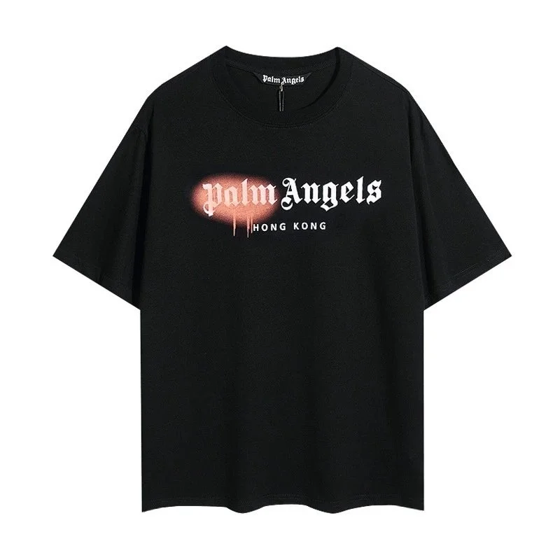 Palm Angels Black 'Hong Kong' T-Shirt