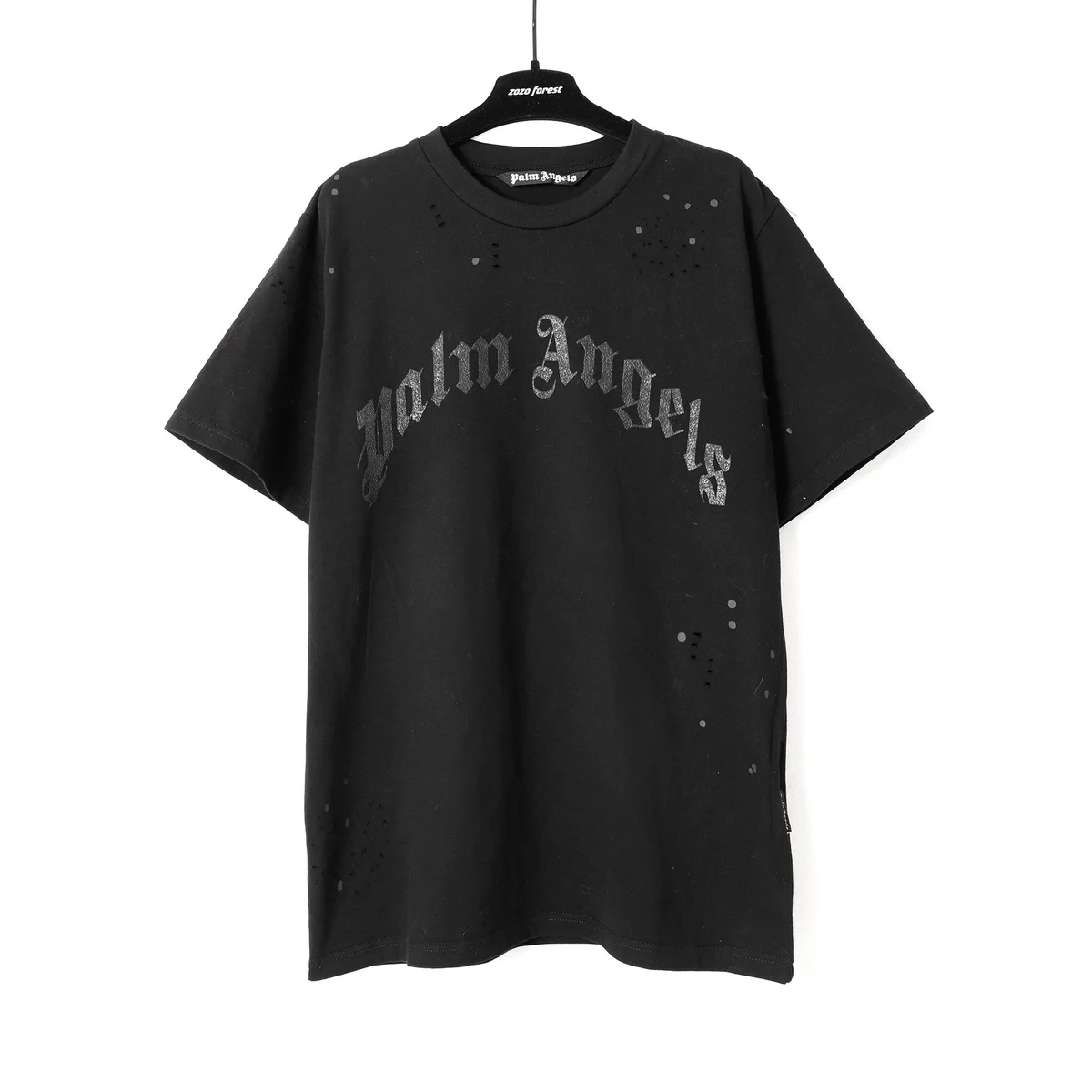Palm Angels Bear T-Shirt Black Casual