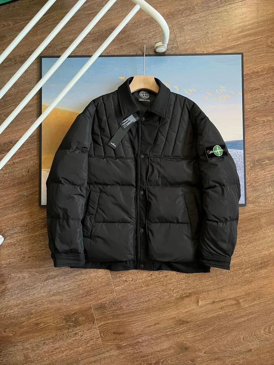 Stone Island 68-15 Black Puffer Jacket
