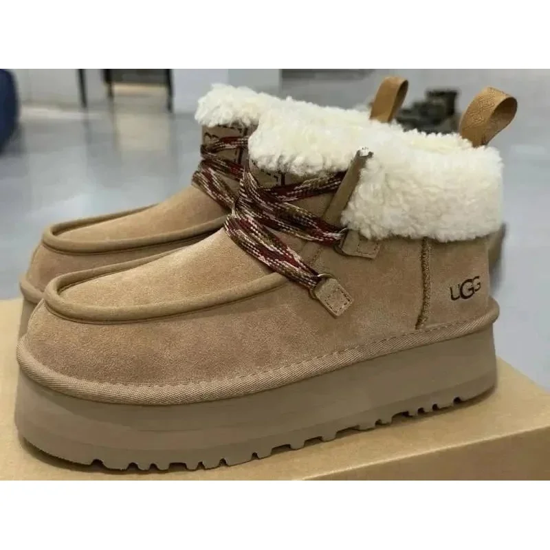 UGG Classic Short芙卡拉_栗色雪地靴