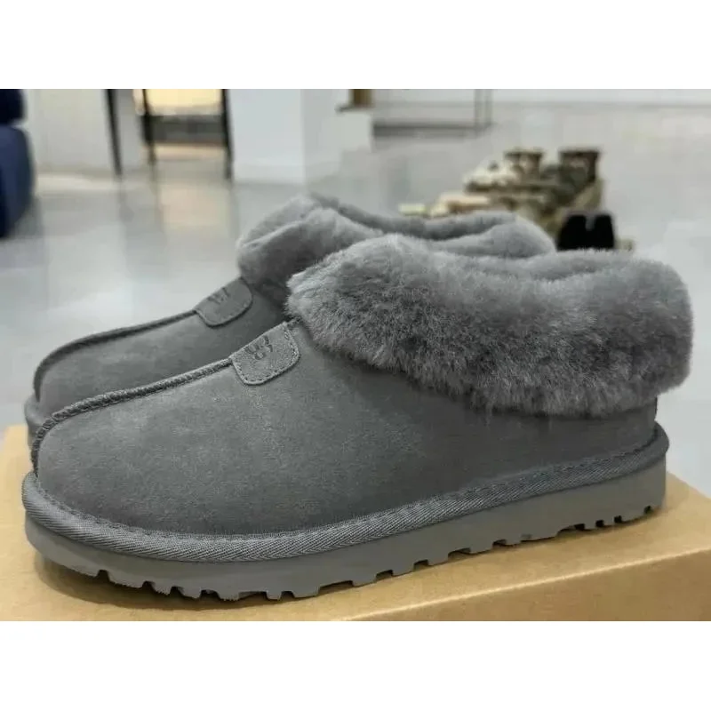 UGG Classic Short Grey Sheepskin Slippers