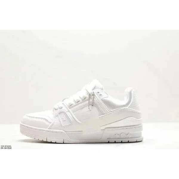 White T-Logo Sneakers