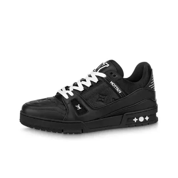 Louis Vuitton LV Trainer Black White Sneakers